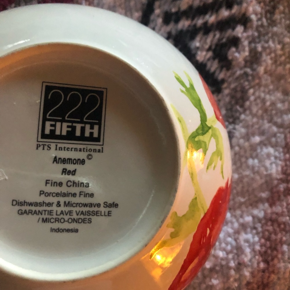 Fine china bowl - Picture 4 of 4